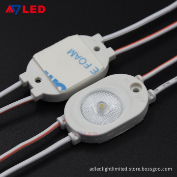 Adled Light waterproof CE Rohs dc12v led light source 2835 smd led module with 180 degree lens